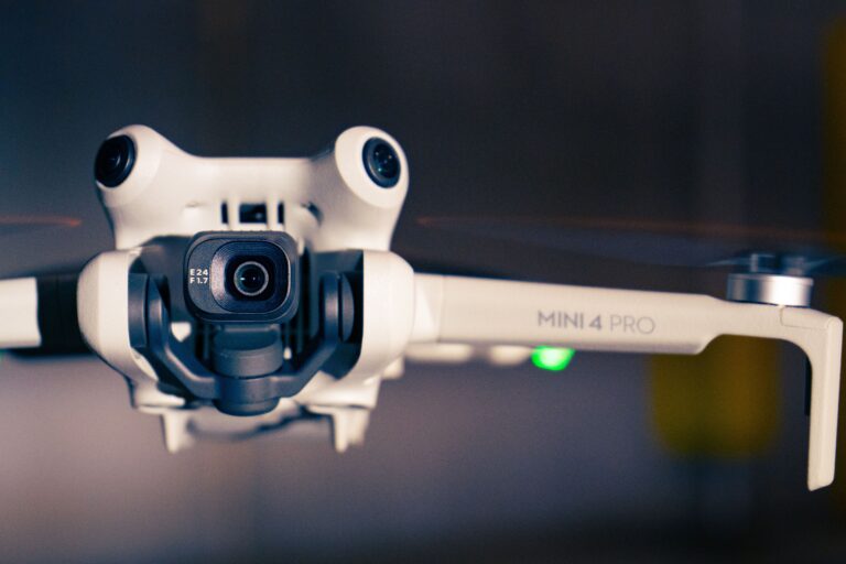 DJI Mini 4 Pro vs Mini 5 Pro: Should You Upgrade? DJI Mini 4 Pro drone close-up
